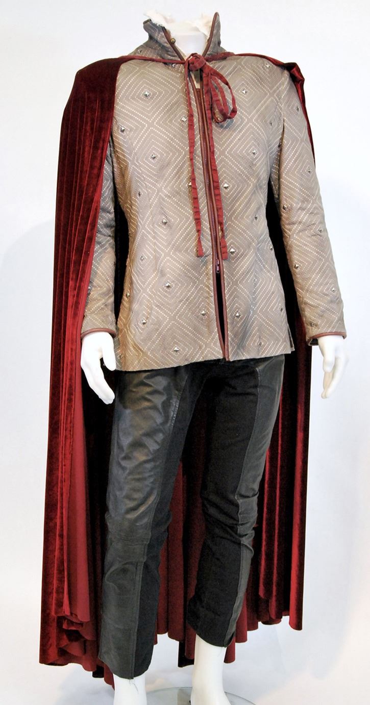 prince Charming red cape and studded jacket ensemble from Once Upon a Time Season 5 Episode 6 i31952919 1
